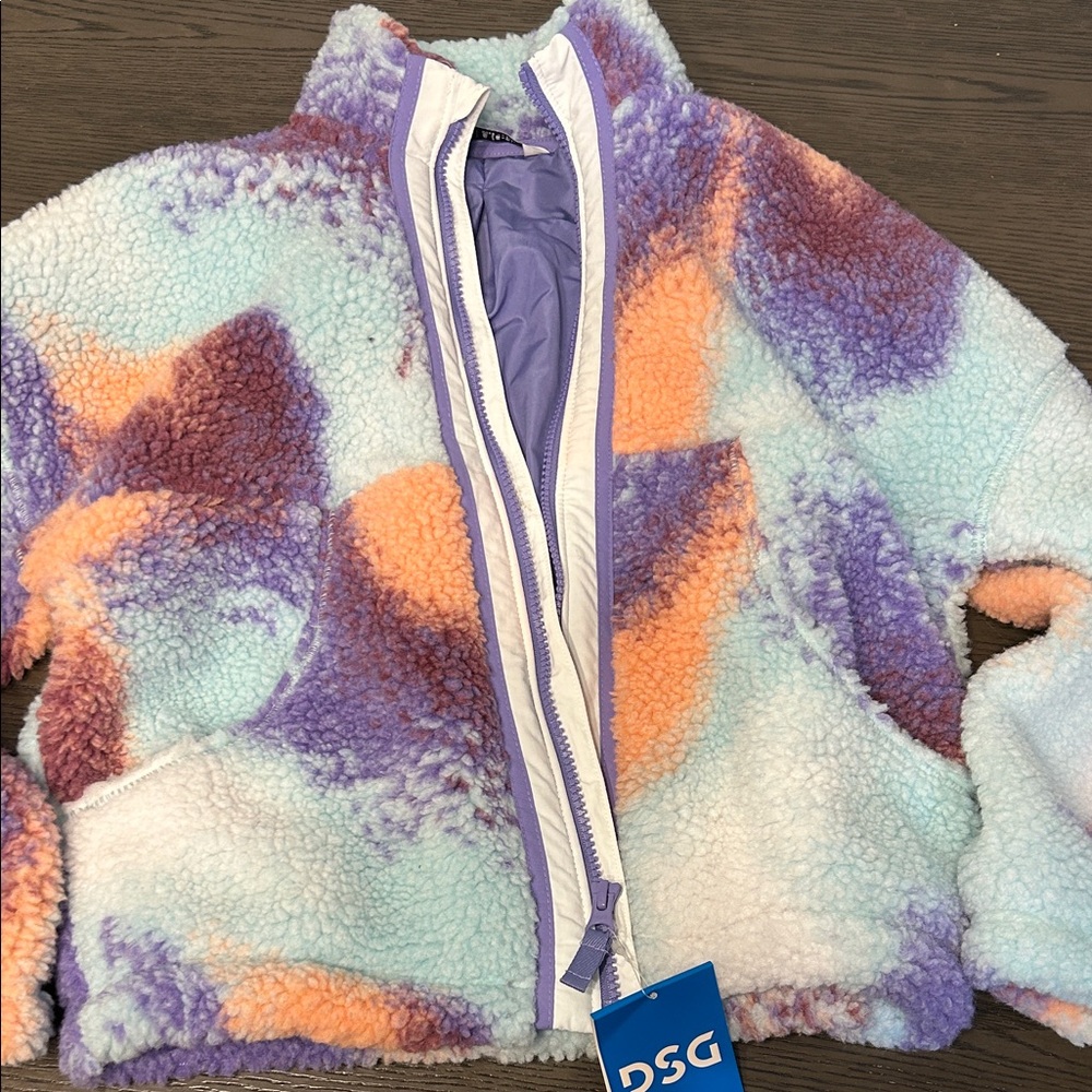 DSG Kids' Colorful Sherpa Puffer Jacket